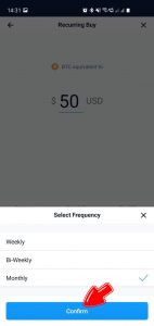 Cum cumperi Bitcoin - Pasul 5 B
