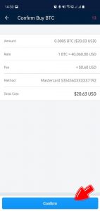 Cum cumperi Bitcoin - Pasul 7