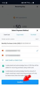 Cum cumperi Bitcoin - Pasul 7