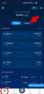 Bitcoin Transfer Bancar - pasul 1