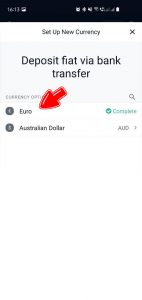Bitcoin Transfer Bancar - pasul 4b