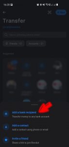 Revolut Transfer Bancar - pasul 10