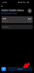 Revolut Transfer Bancar - pasul 13